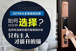 2019，讓自已生活變得幸福，您還缺一把智能鎖！